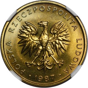 5 zloty 1987
