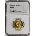 5 zloty 1987