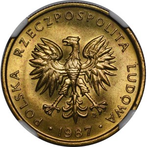 5 zloty 1987