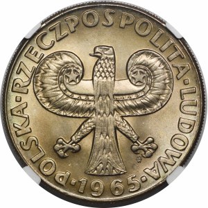10 zloty Colonna di Sigismondo 1965 - colonna grande