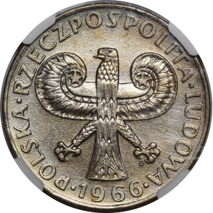10 zlotych Sigismund's Column 1966 - small column