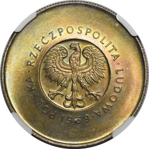 10 zloty – 25° anniversario della Repubblica Popolare Polacca, 1969