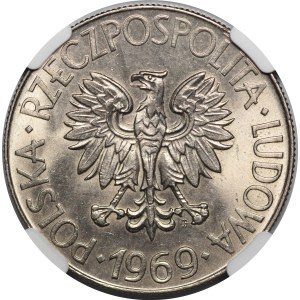 10 złotych Tadeusz Kościuszko 1969