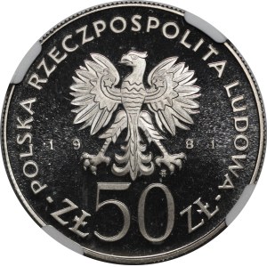 50 złotych Władysław I Herman 1981 - MIRRORED