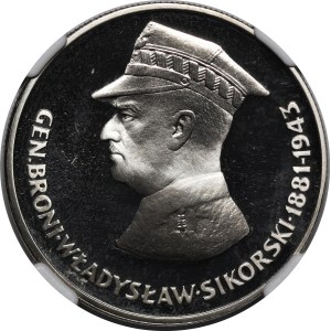 50 zlotých Sikorski 1981 – zrkadlová