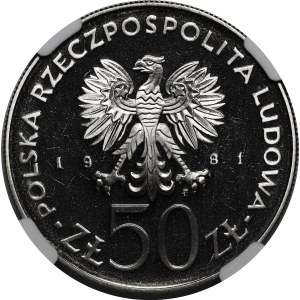 50 złotych FAO 1981 - Mirror Finish