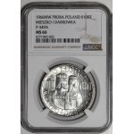 Próba 100 złotych Mieszko i Dąbrówka 1966 - srebro