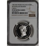 1981 Sikorski 100 zlotych Trial Coin - Silver