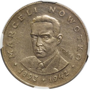 20 zlotych Trial Coin, 1974, Marceli Nowotko - COPPER-NICKEL
