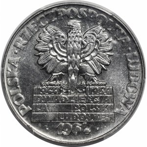 20 zlotych nickel proof coin, 1964, Nowa Huta Turoszów