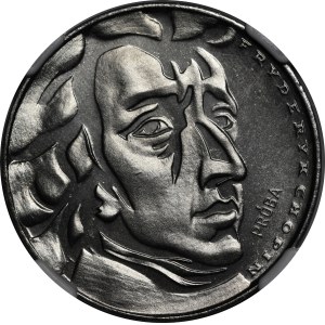 50 złotych Nickel Proof Coin, 1972, Fryderyk Chopin—Head Facing Right