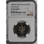 100 zlotych Nickel Trial Coin, 1990