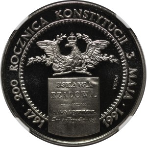 PRÓBA NIKIEL 200000 złotych 1991 200 Rocznica Konstytucji 3 Maja