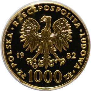 1000 złotych 1982 Jan Paweł II