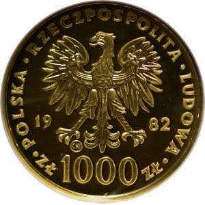 1.000 Złoty 1982 Johannes Paul II.