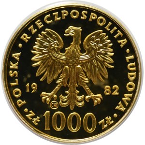1.000 Złoty 1982 Johannes Paul II.
