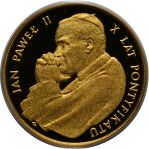 1.000 Złoty 1988 Johannes Paul II. – 10 Jahre Pontifikat