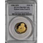 2000 złotych 1988 Jan Paweł II - X Lat Pontyfikatu
