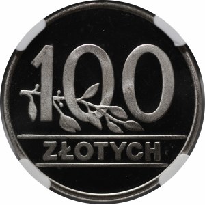 100 zlotych, 1990 - PROOF