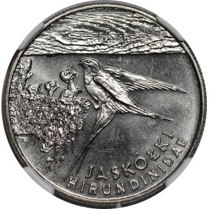 20,000 zlotys, 1993, Swallows