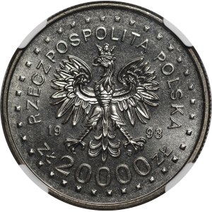 20.000 Złoty XVII. Olympische Winterspiele 1993