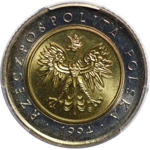 5 zlotých 1994
