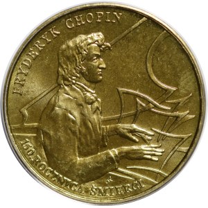 2 zlote, 1999, Fryderyk Chopin