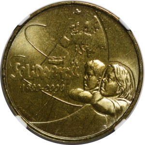 2 zlote, 2000 Solidarity