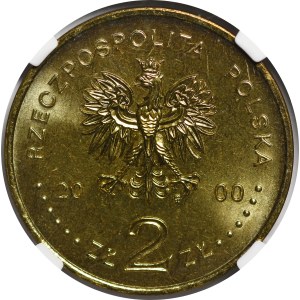 2 zlote, 2000 Solidarity