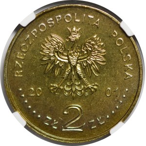 2 zlote, 2001, Amber Trail