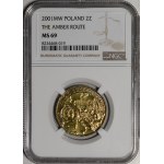 2 zlote, 2001, Amber Trail