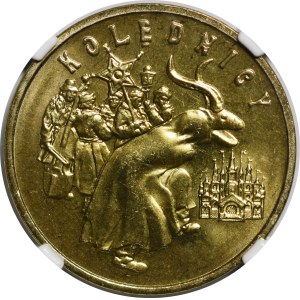 2 złote 2001 Kolędnicy