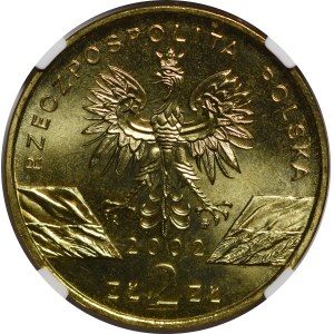 2 złote 2002 Żółw Błotny