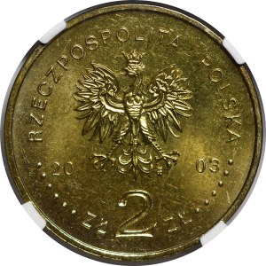 2 zlote, 2003: 750th Anniversary of Poznań's Founding