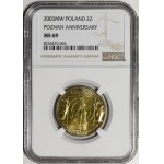 2 zlote, 2003: 750th Anniversary of Poznań's Founding