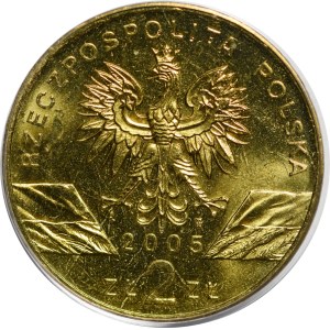 2 zlote, 2005, Eagle Owl
