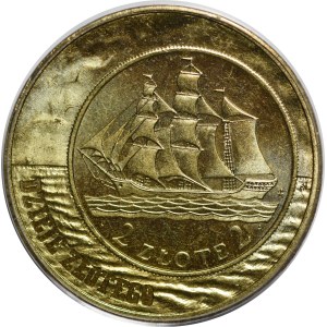 2 zloty 2005 Plachetnica