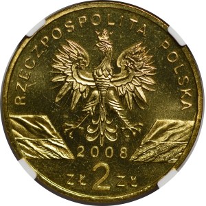 2 złote 2008 Sokół Wędrowny