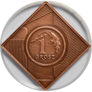 1 grosz coin, 2005 – 10 years in circulation