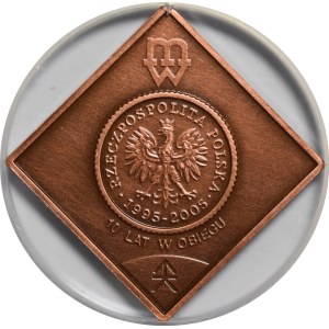 1 grosz coin, 2005 – 10 years in circulation