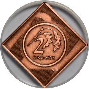 Klipa 2 grosze 2005 – 10 Years in Circulation
