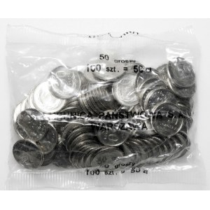 50 groszy 1995 - MINT BAG - 100 PIECES - State Mint