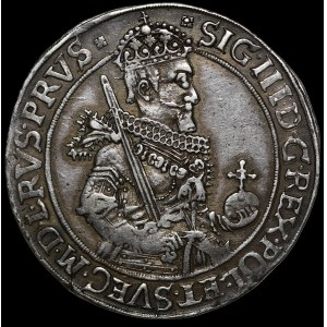 Sigismund III. Wasa, Halbtaler 1630 II, Toruń – Ex. Zbichorski – illustriert – Rarität