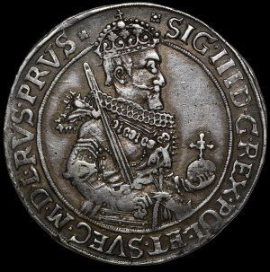 Zygmunt III Waza, Półtalar 1630 II, Toruń - Ex. Zbichorski - ilustrowany - rzadkość
