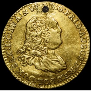 August III of Saxony, 1763 Ducat FWóF, Dresden