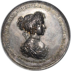 Polska, Jan III Sobieski, Medal Ludwika Karolina Radziwiłł 1675 - rzadki