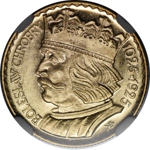 10 zlotych Chrobry 1925 - DESTRUKT