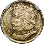 10 zlotych Chrobry 1925 - DESTRUKT
