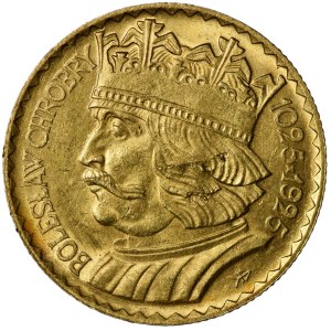 10 zloty Chrobry 1925 - DESTRUKT