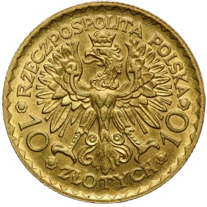 10 zloty Chrobry 1925 - DESTRUKT